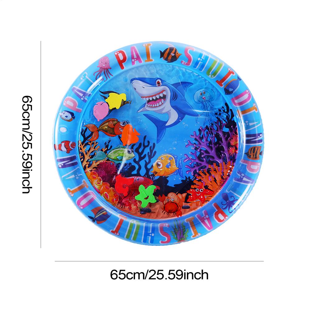 Cat Water Bed Play Mat Waterbed Cooling Mat for Dogs Pet Cooling Waterbed Exercise Enrichment Activity Toy for Home Travel