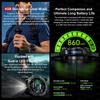 New Outdoor Sports GPS Smart Watch 5ATM Waterproof Swim Watches 4GB Memory Music GPS Offine Map Sports Smartwatch 860MAH Battery