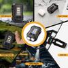 KDULIT Tactical Helmet Light Safety Flashing Light Survival Signal Light Waterproof Lamp Outdoor Equipment for Hunting Hiking