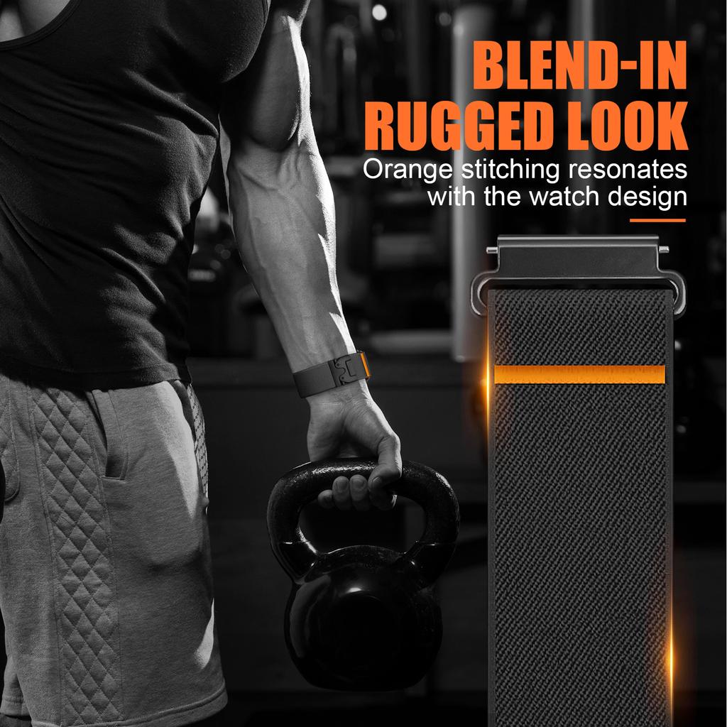 20mm 22mm Straps For Galaxy Watch 7/FE/5/pro/6/4/Classic/active 2/Gear s3 Parachute Bracelet correa Huawei watch GT 2 3 4 5 Band