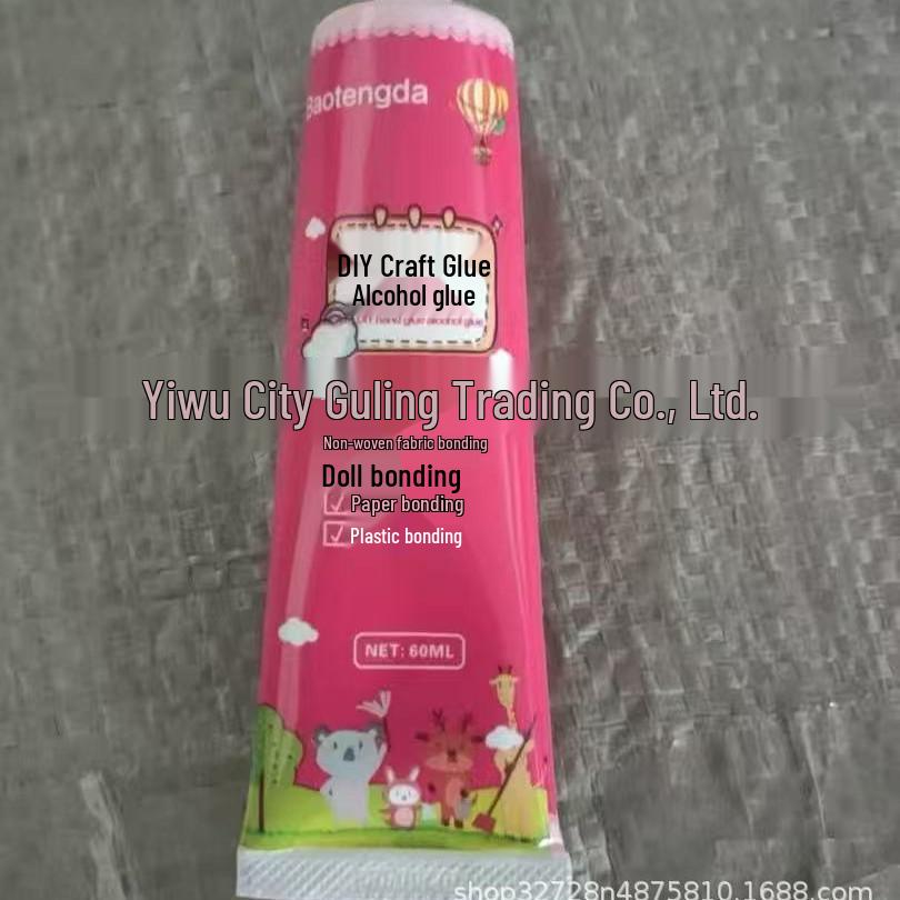 Strong Alcohol-Free White Glue for Student Crafts and DIY Doll Making