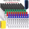 4-100Pcs Erasable Whiteboard Marker Pen Blackboard Marker Teaching Chalk for Glass Office School Stationery White Board Marker