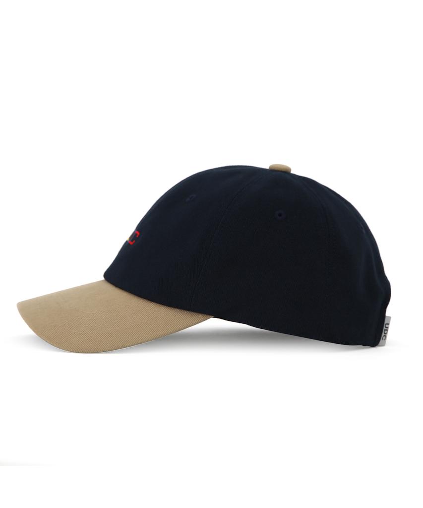 Eondeokeonteulol Cotton Color Block Ball Cap Color Shadow / Classic B B / Desert Navy