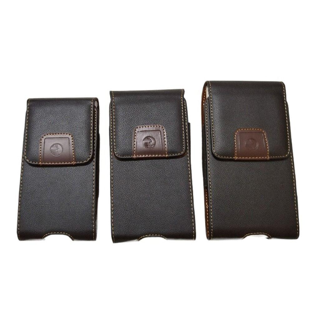 Belt Clip Mobile Phone Pouch Leather Case Phone Belt Hanging Pouch Phone Belt Clip Bag  Cell Phone