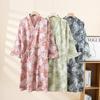 Women's Lightweight Cotton Kimono-Style Jacquard Robe Pajamas