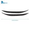 Real Soft Carbon Fiber Sticker For Ford Mustang GT 2024 2025 LHD RHD Car Door Inner Frame Decor Interior Trim Accessories