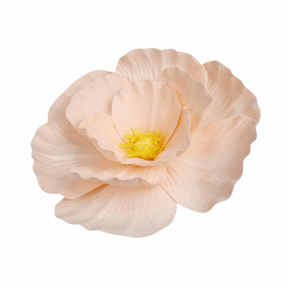 Fleur Artificielle 40cm Fleurs Artificielles Usage Extérieur Fleur en Mousse PE Grande Taille Matériau Mousse Arrière-plan Photobooth Arrière-plan Mariage
