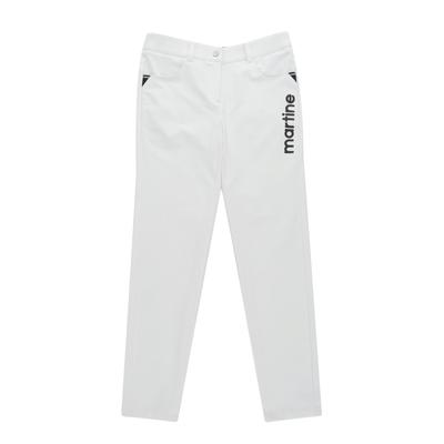 MARTINE GOLF Comfy Straight Fit Golf Pants_White