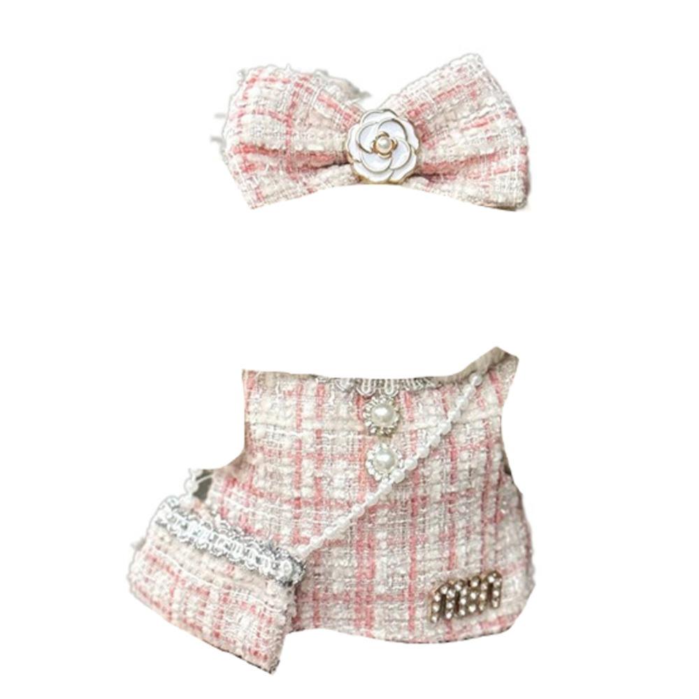 1 Set Dress Labubu Doll's Clothes Skirt Plush Dolls Clothes 17cm Labubu Clothes Set  for 17cm Labubu