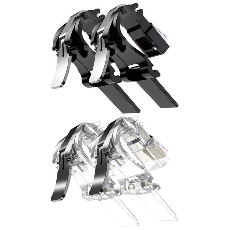 Buy S4 PUBG Game Controller Gamepad Metal Trigger Fast Shooting Button ...