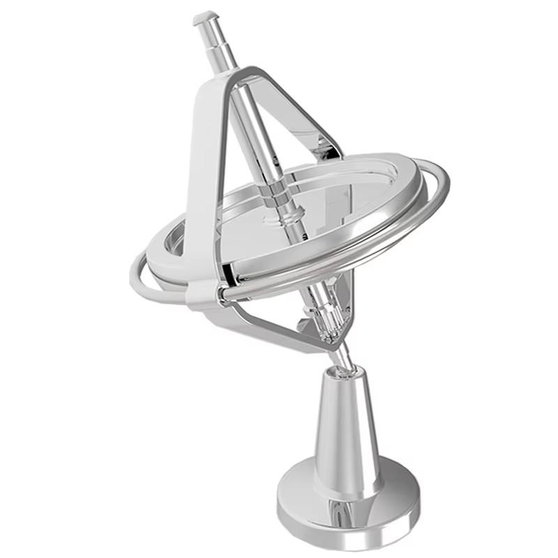 Jouet Gyroscope Métallique Gyroscope du Bout des Doigts Magie Anti-gravité Adulte Décompression Équilibre Mécanique Anti-Gravité Équipement Pédagogique Jouet