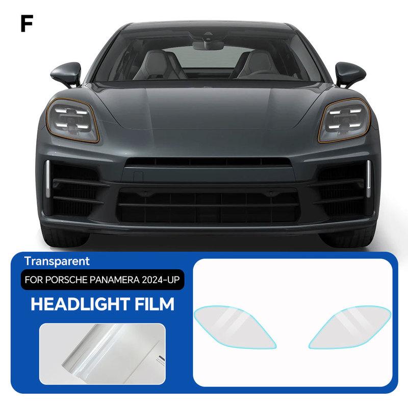 PPF for Porsche Panamera Base 2024-UP Headlight Rearview Film Car Paint Protection Film PPF Pre-cut Transparent Anti-scratch
