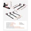 VEVOR Pallet Forks, 907 Kg Clamp On Pallet Forks, 149 Cm Total Length Heavy-Duty Tractor Fork with Adjustable Stabilizer Bar for Tractor Attachments