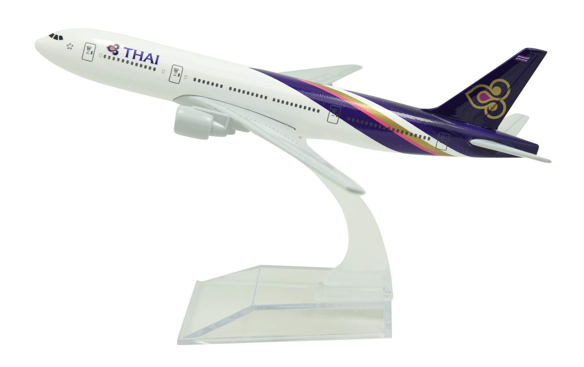 

TANG DYNASTY 16 см самолет Boeing B777 Thai Airways из сплава, модель игрушки 1/400