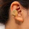 Gold Earrings 1111 New European and American Alloy Jewelry Light Luxury Starfish Earrings Women's Earbone Clips