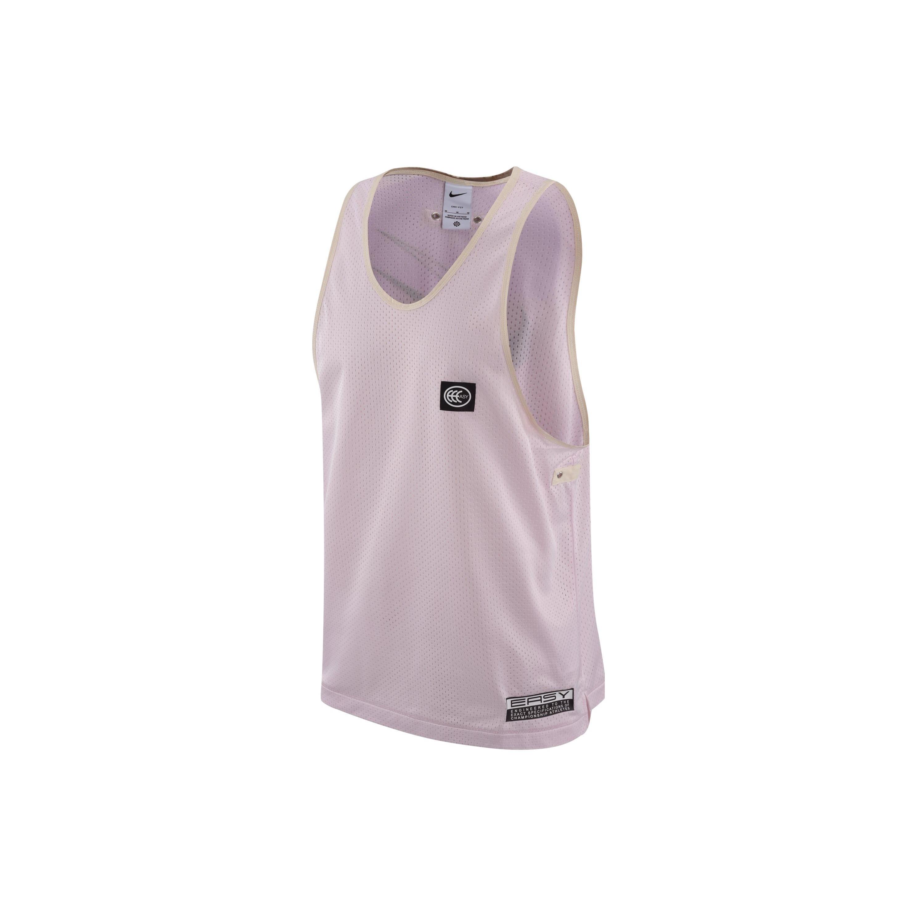 

New Nike Basketball Jersey Men s Pearl Pink DX0334-664 XL