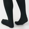 MUJI Tights Size L Women's Right-Angle Foot-Shaped (DGE05A5A) Black, Women's