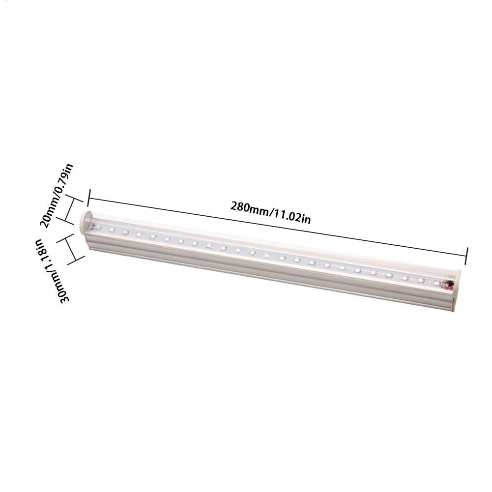 LED Black Light Bar LED UV Black Light Tube For Fluorescent Tapestry 1ft Lighting Bar For Halloween Glow Party Fluorescent