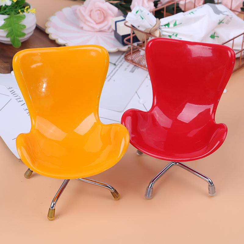 1Pc 1/6 Dollhouse Miniature Chair Furniture Model Toys For Doll House Decoration