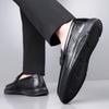 Fashion Mens Wedding Dress Flats 2025 New Party Fashion Walking Shoes Luxury Men Penny Loafers Leather Slip On Casual Business Shoes