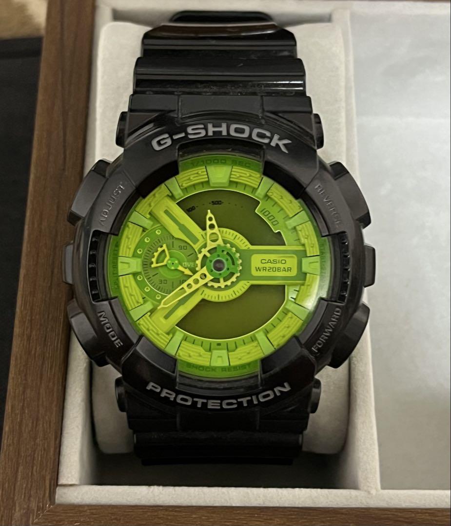 

[USED] CASIO G-SHOCK GA-110B Yellow-Green
