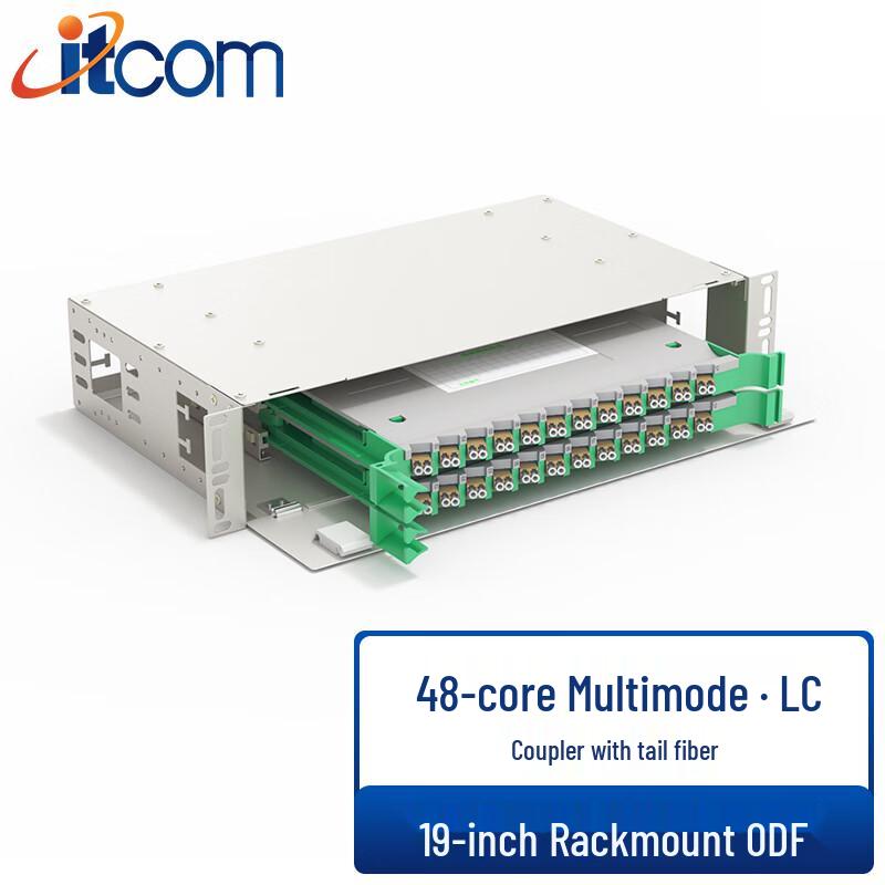 itcom Adicom 19-inch Rack-Mount ODF Fiber Optic Distribution Frame