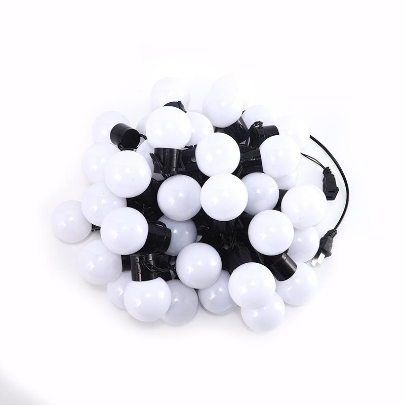 Outdoor Camping LED G50 Bulb String Lights - Big Round Decorative Battery-Powered Atmosphere Lighting