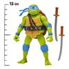 Les Tortues Ninja, Figurine de 15 cm avec arme, Fonction électronique, Leonardo, Pour les enfants dès 4 ans, TU8001