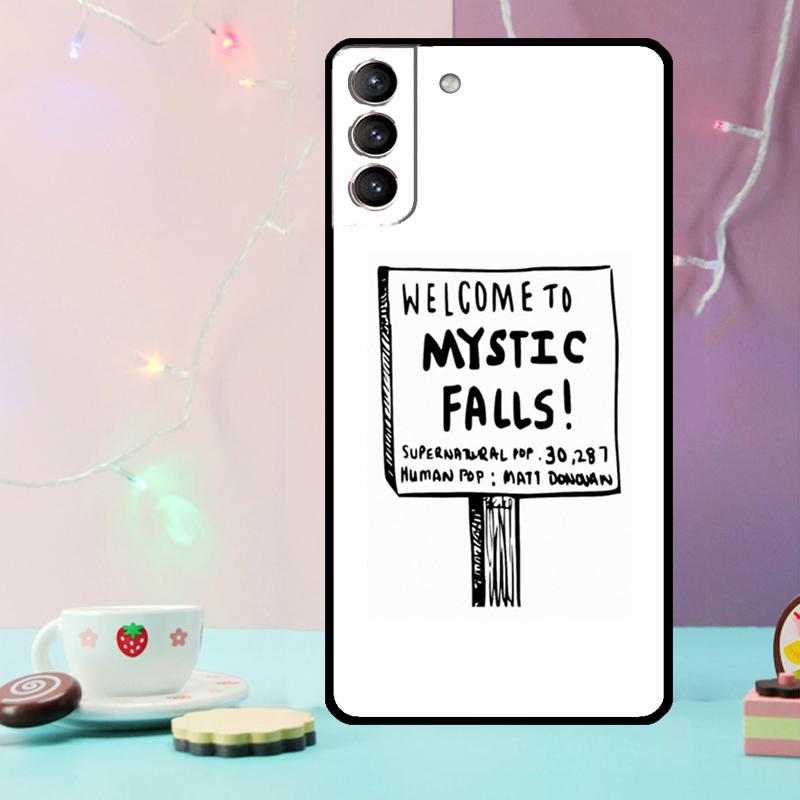 The Vampire Diaries Quotes Art Phone Case For Samsung Galaxy S25 Ultra S20 S21 S22 S23 S24 Ultra Plus S9 S10 S25 FE Cover