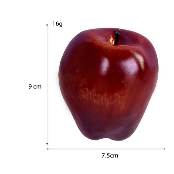 Red Fuji Apple Simulation Model - Fake Fruit for Decoration and Venue Arrangement Props