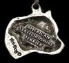 American Staffordshire Terrier, Amstaff II - Dog Necklace In Gift Box, Silver-plated Locket for Dog Fan, Striking Pendant by Art-Dog Brand