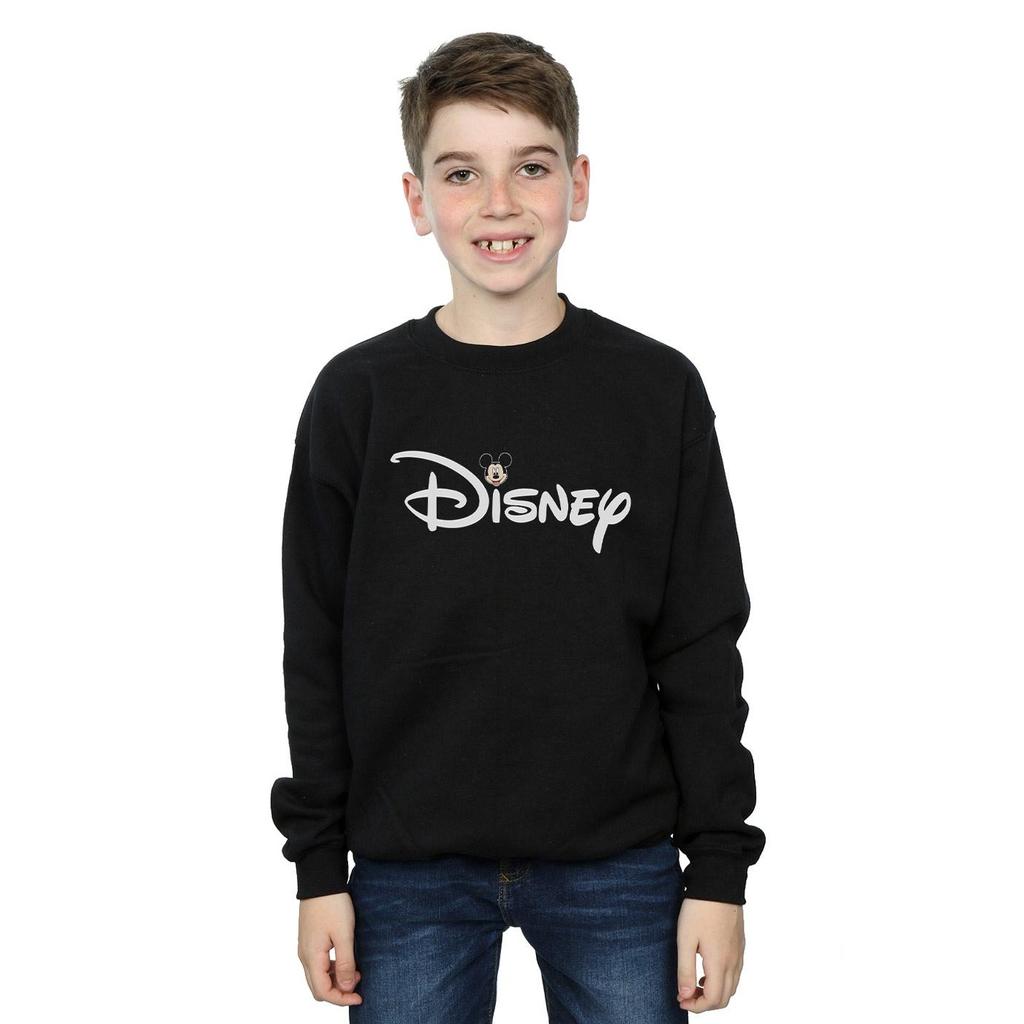 Disney Boys Mickey Mouse Logo Head Sweatshirt