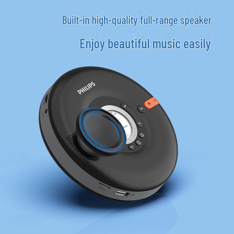 Philips Portable CD Player with Bluetooth Speaker