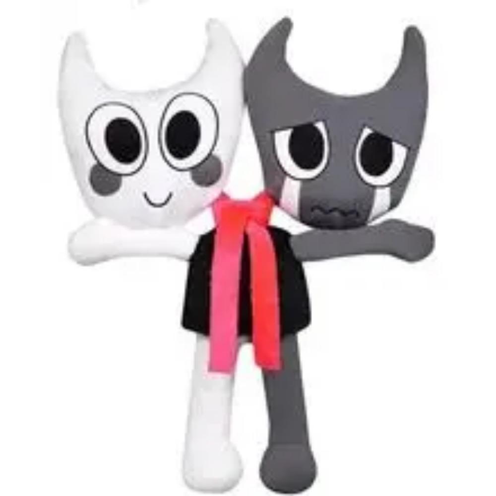 Dandy's World Plysj Cute Dandy World Scrap Stuffed Horror Game Goob Pebble Poppys Boxten Plysj Soft Doll Kawaii Room Decor Toy