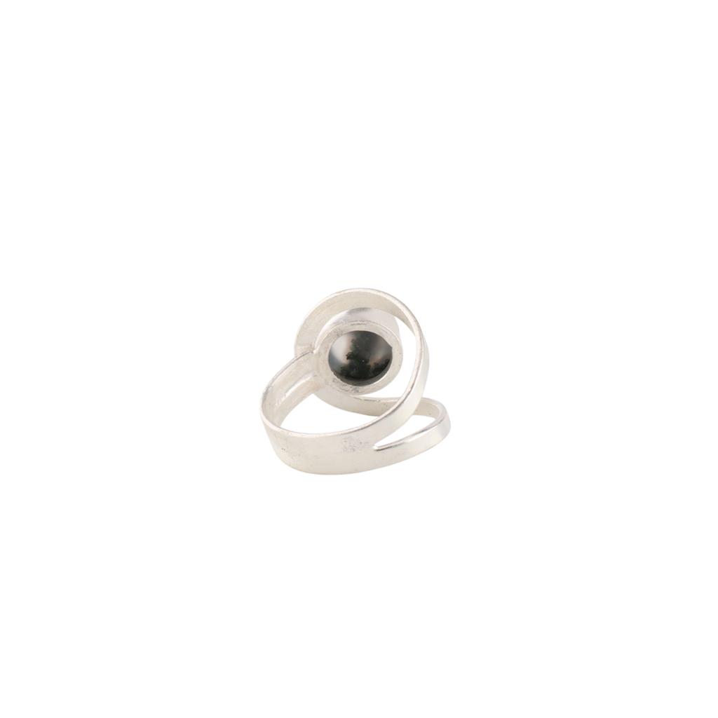 Rare Moss Agate Gemstone 925 Sterling Silver Women Gift Jewelry Handmade Ring RR-68-22