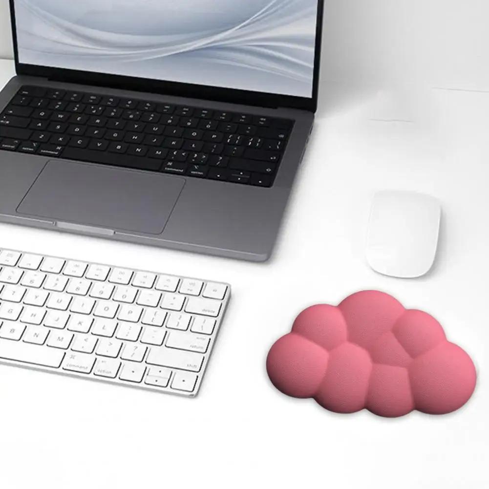 Podložka pod myš Cloud s opěrkou zápěstí Klávesnice Cloud Protiskluzová Podložka Podpora Ergonimické Cloud podložky pod myš a Cloud opěrka zápěstí pro klávesnici