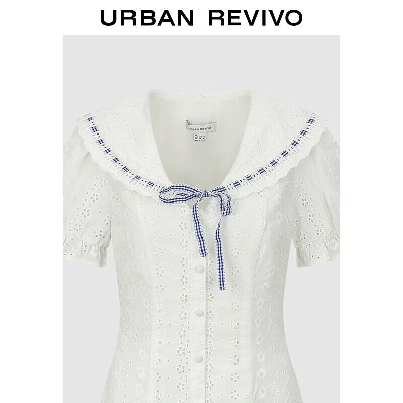 UR 2026 Women's Sweet Embroidered Mini Dress