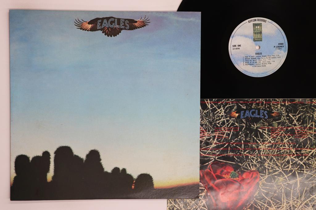 LP Record EAGLES Eagles P10046Y ASYLUM 1975 Japan Rock Used