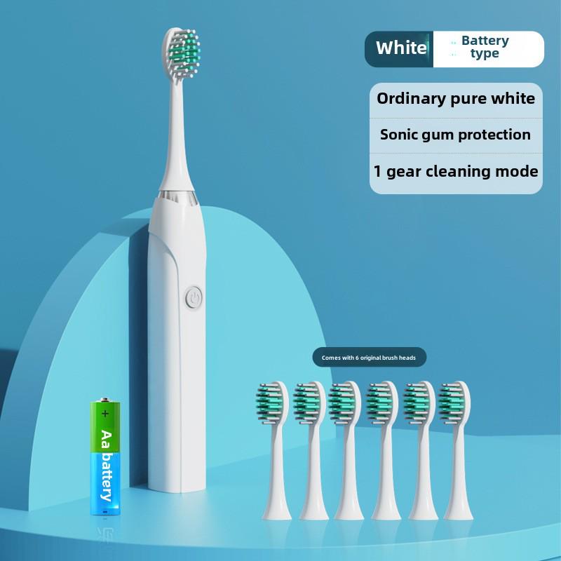 Coffret cadeau brosse à dents électrique rechargeable à ultrasons et fil dentaire