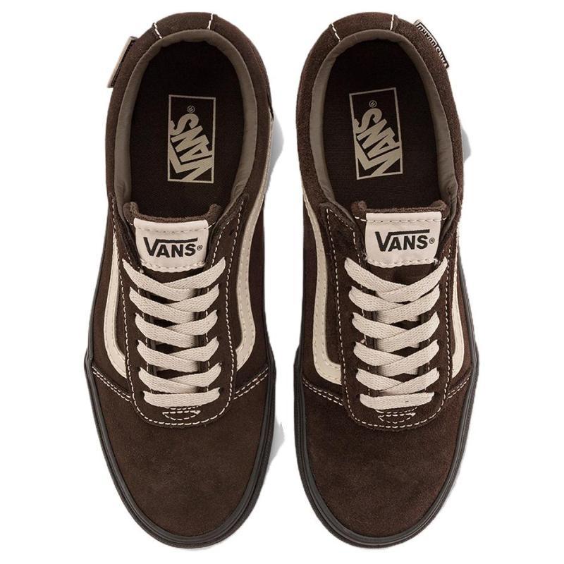 Vans Ward Abrasion Resistant Low top Skateboard Shoes Men's Umber Sneakers VN000CZFCFB