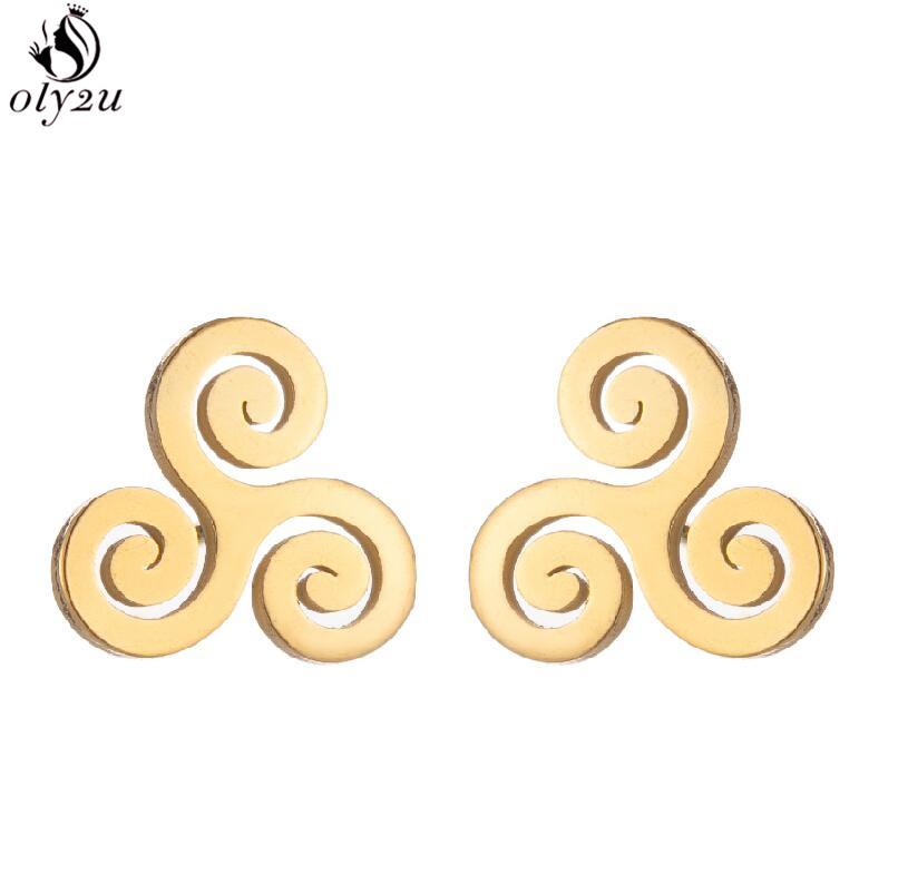Oly2u Neuron Earrings for Women Anatomy Neuron Stud Earrings Life Tree Biology gift for men girl