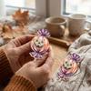 Zinc Zinc Alloy Candy Shaped Enamel Pin Cartoon Party Brooch Pin Gifts  Halloween Party
