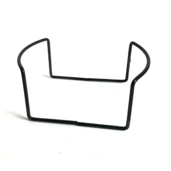 Untersetzer Eisenständer Schwarz Tassenmatte Rahmen S Dekorationen für Zuhause DIY Geschirrdekoration Langlebiger Tee Kaffee Tasse Getränkehalter