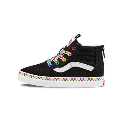 Sk8 Canvas Slip Resistant Durable High Top Toddler Shoes Baby Shoes VN000XG5AC5