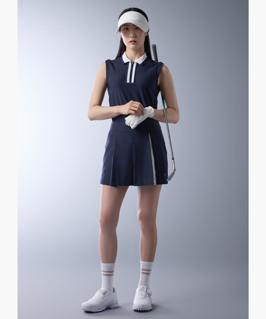 DESCENTE GOLF Women'S Mesh Tricot Culottes (Dq21Wfsk64)