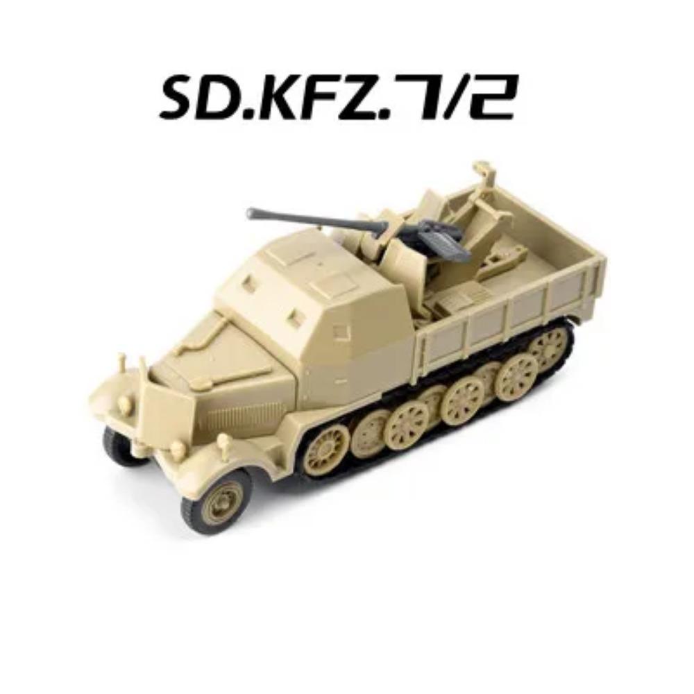 4D 1/72 Military Vehicles Assembly Puzzle Model Truck Tank Hummer War Machine Infantry Fighting Chariot Armored Car Plastic Toy