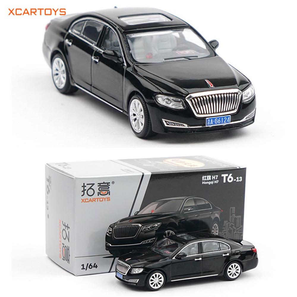 Xcartoys 1/64 Legierung Spielzeug Simulation Polizeilimousine Sammlung Ornamente Hongqi H7 Polizeiauto Modell