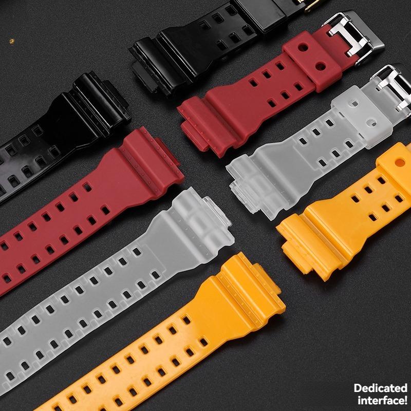 Pentru Casio G-shock Negru Auriu GA-110 GA-100 GA-120 Ga140 ga700 400 Rășină Silicon Curea Ceas Sport Bărbați Bandă Ceas Cauciuc 16mm