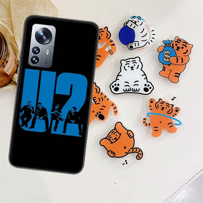 

Чехол для телефона Band U2 для Xiaomi Poco X7 X6 M8 M7 M6 M4 M3 X4 Pro F7 Ultra M5S Mi 14 14T 15 15T 12T 10T Pro 12S 12 11 Lite Обложка Co Xiaomi Poco M8 Pro