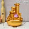Exquisite Desktop Landscape Lamp with Lucky Cat, Money Tree, and Humidifier - Creative Gift Ornament